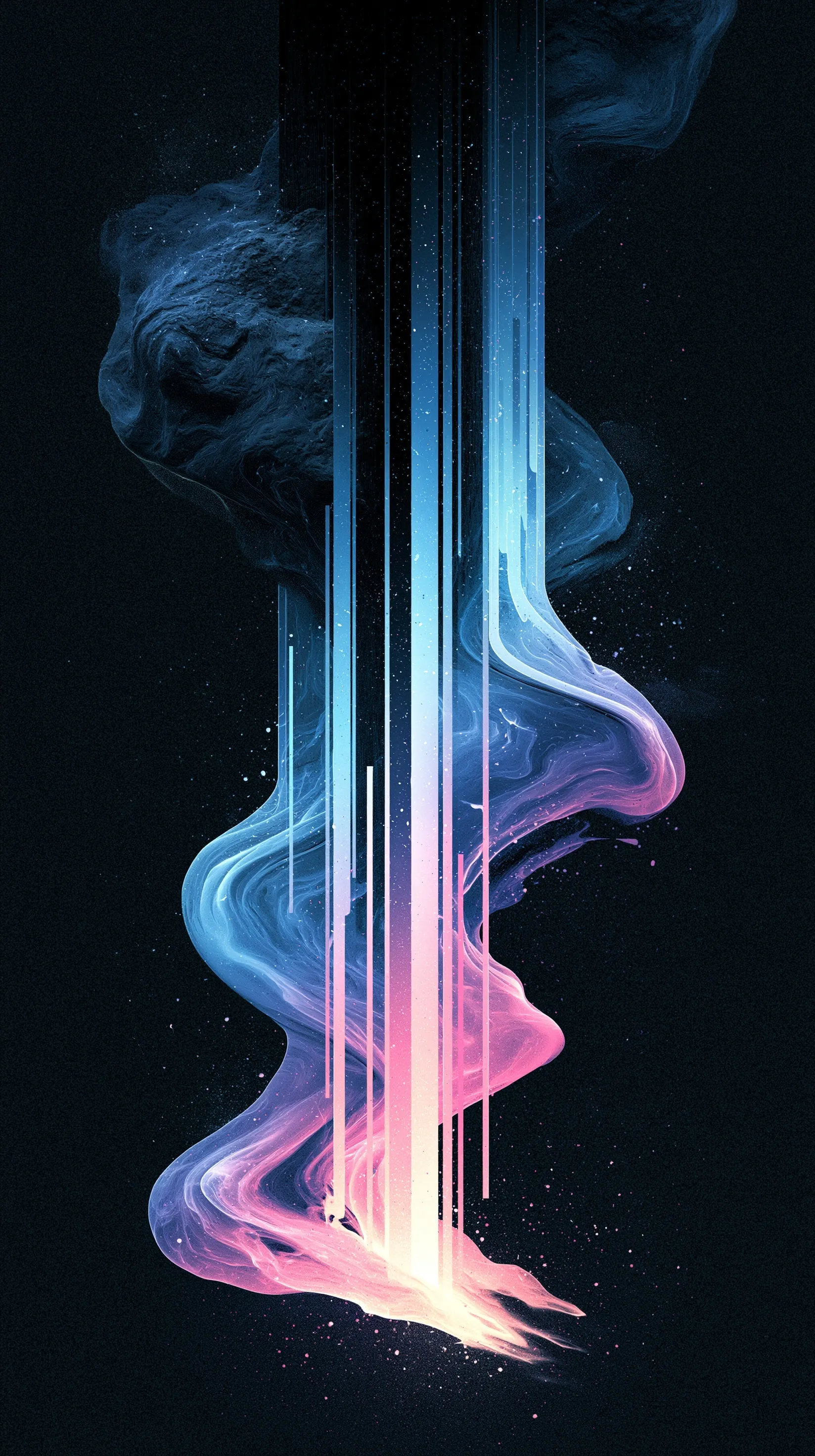 Abstract 3D digital art wallpaper for iPhone featuring a detailed, high-quality minimalist and maximalist design.
