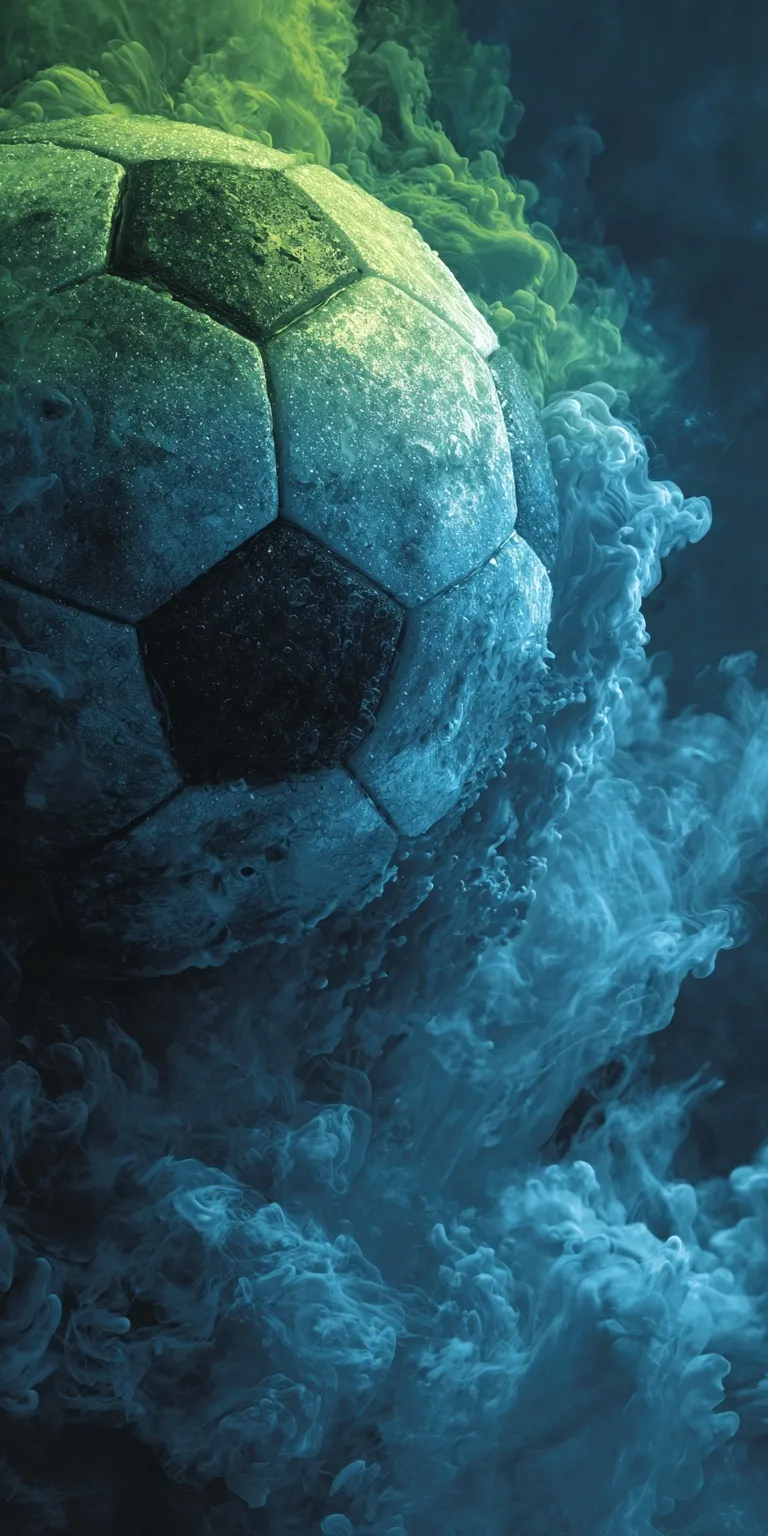 Aesthetic 2026 World Cup football flyer design with blue and green casino-themed graphics and copy space.