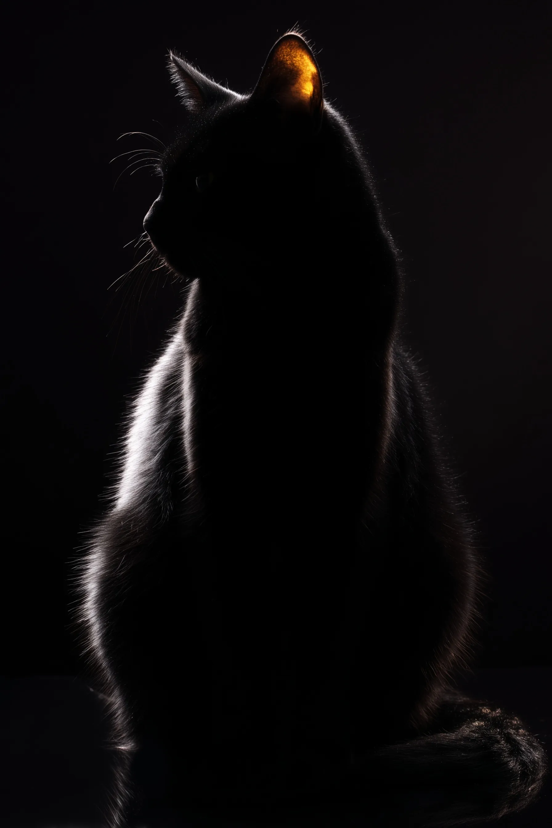 Black Cat Silhouette 14