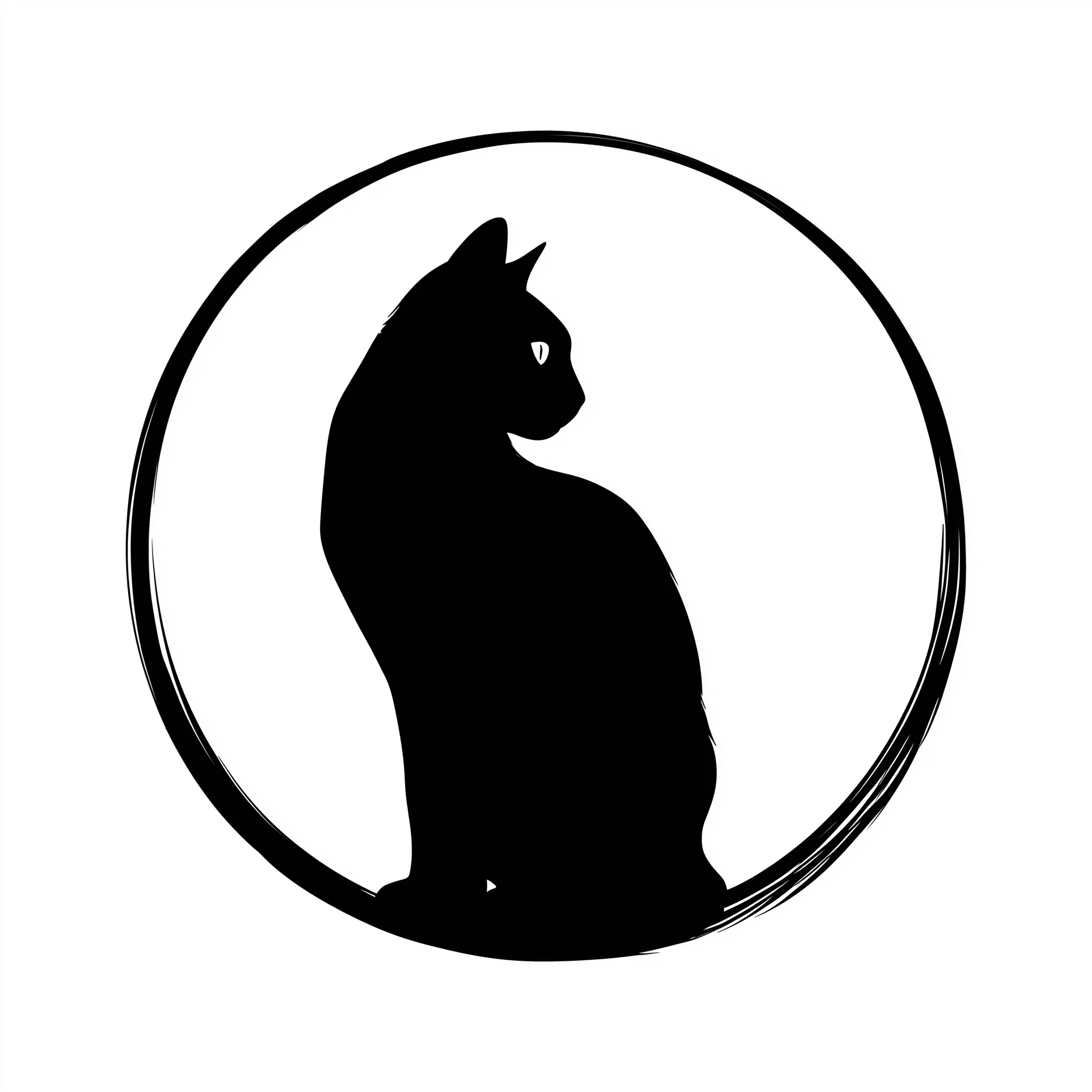 Black Cat Silhouette 18