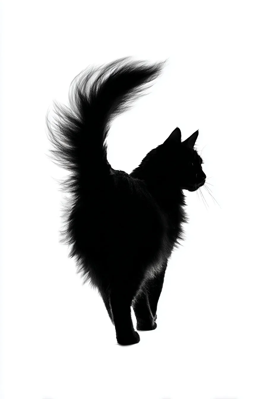 Black Cat Silhouette 20