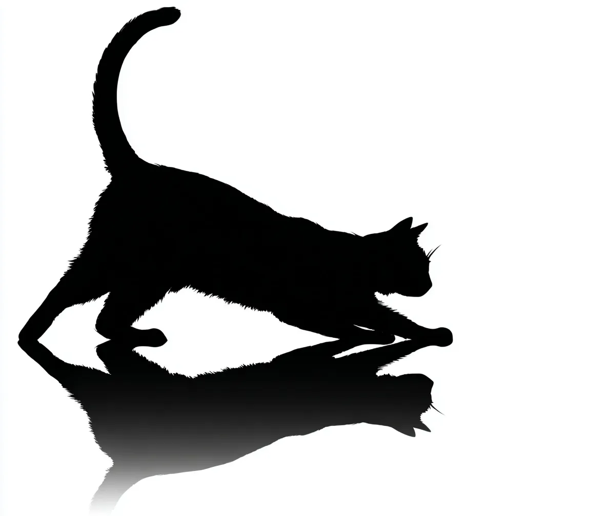 Black Cat Silhouette 28
