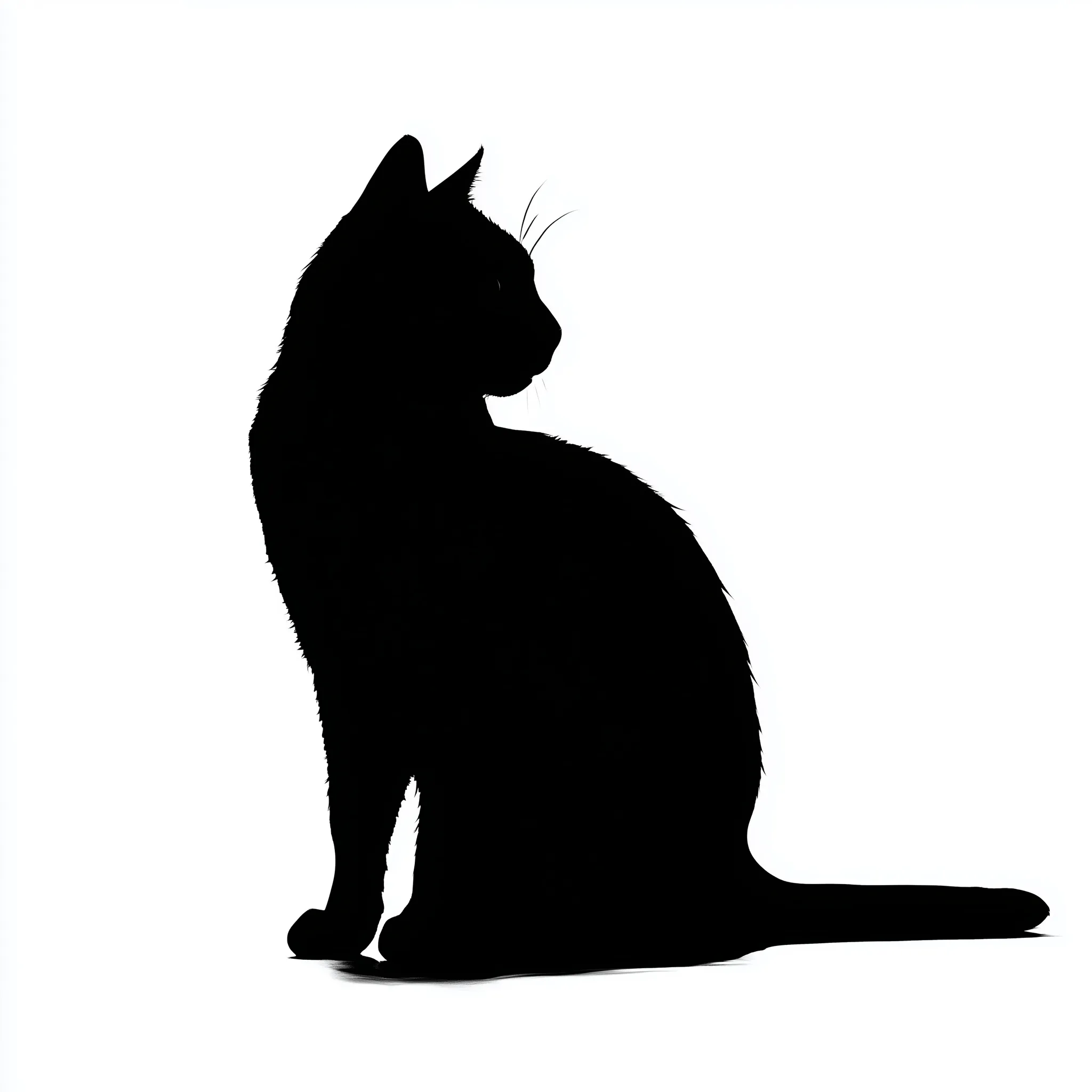 Black Cat Silhouette 31