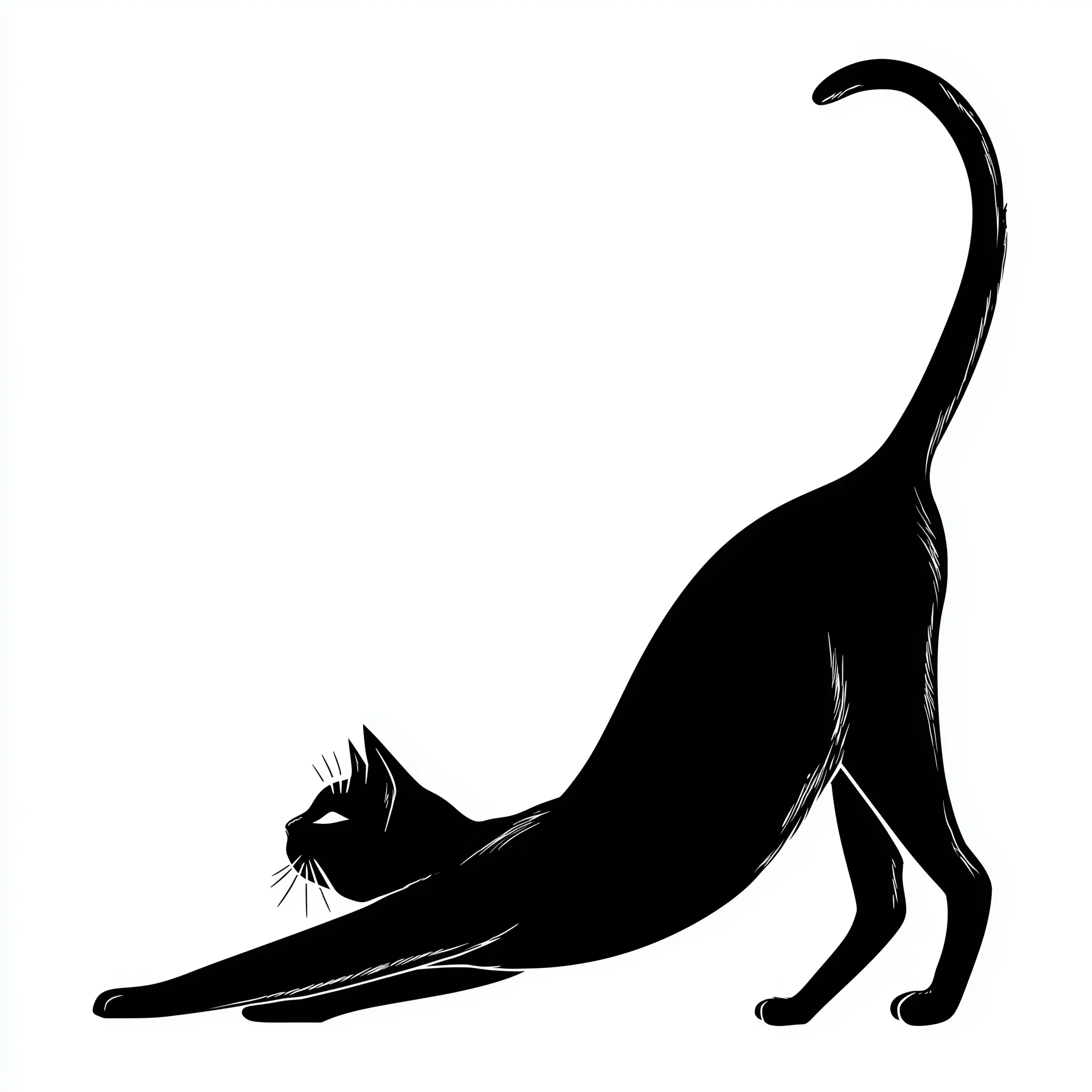 Black Cat Silhouette 34