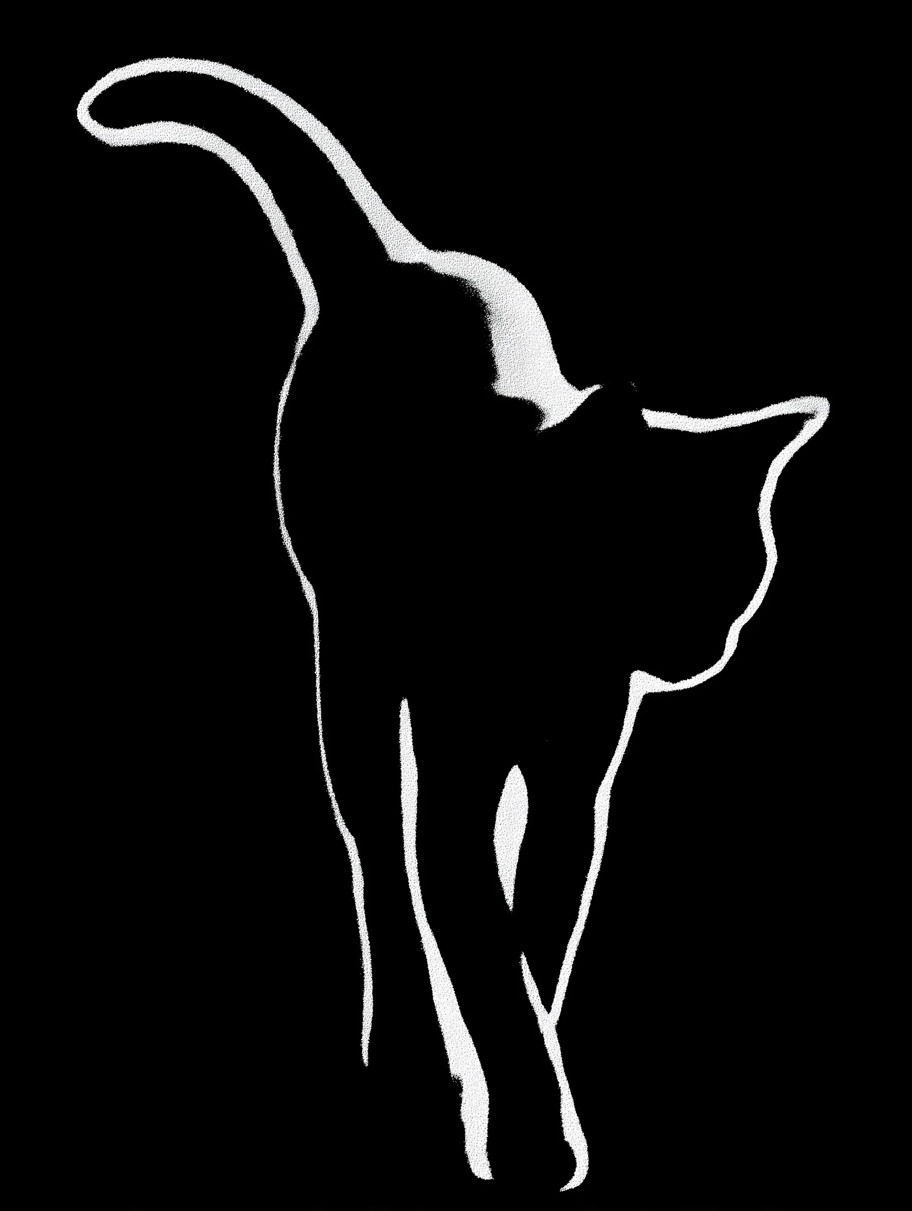 Black Cat Silhouette 41