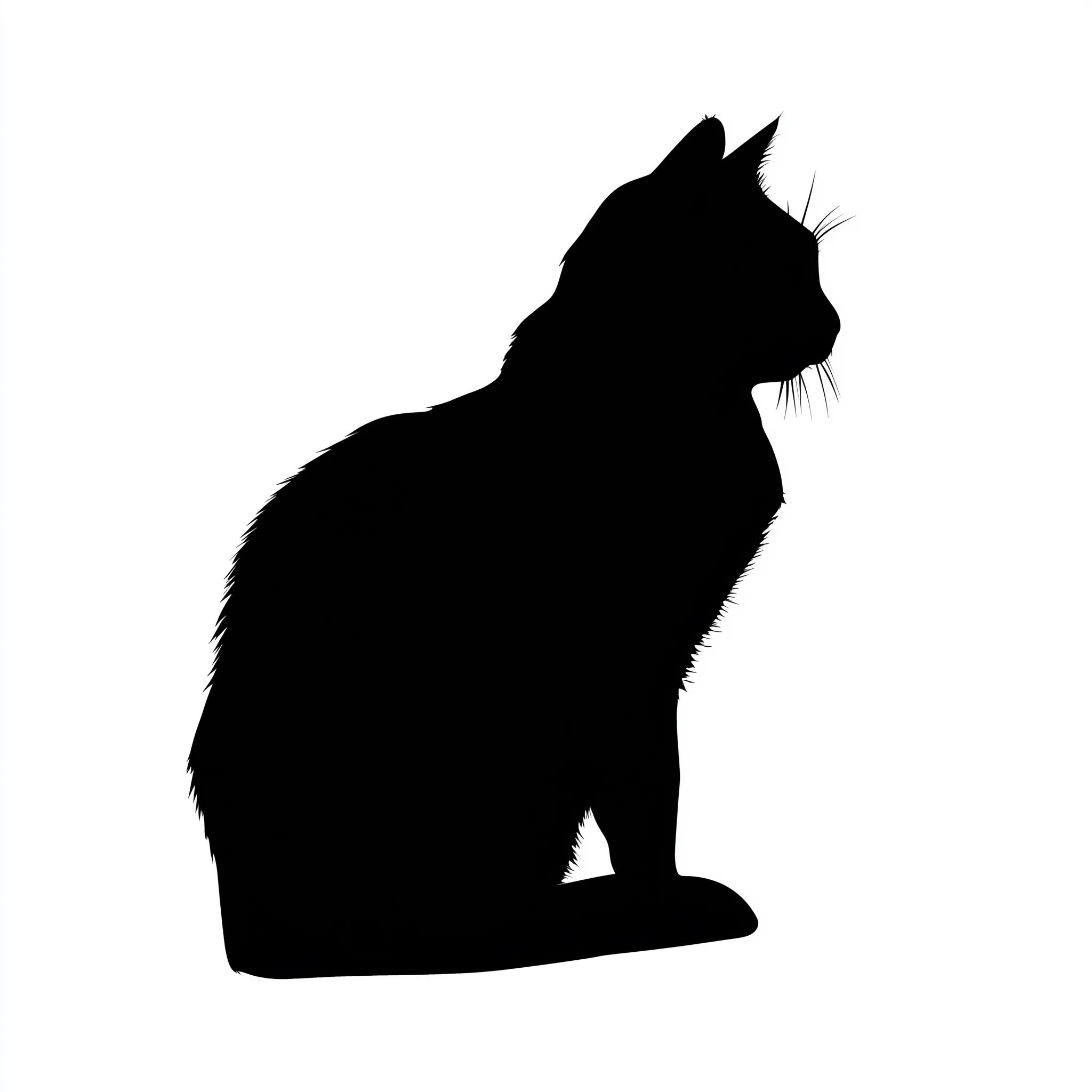 Black Cat Silhouette 52