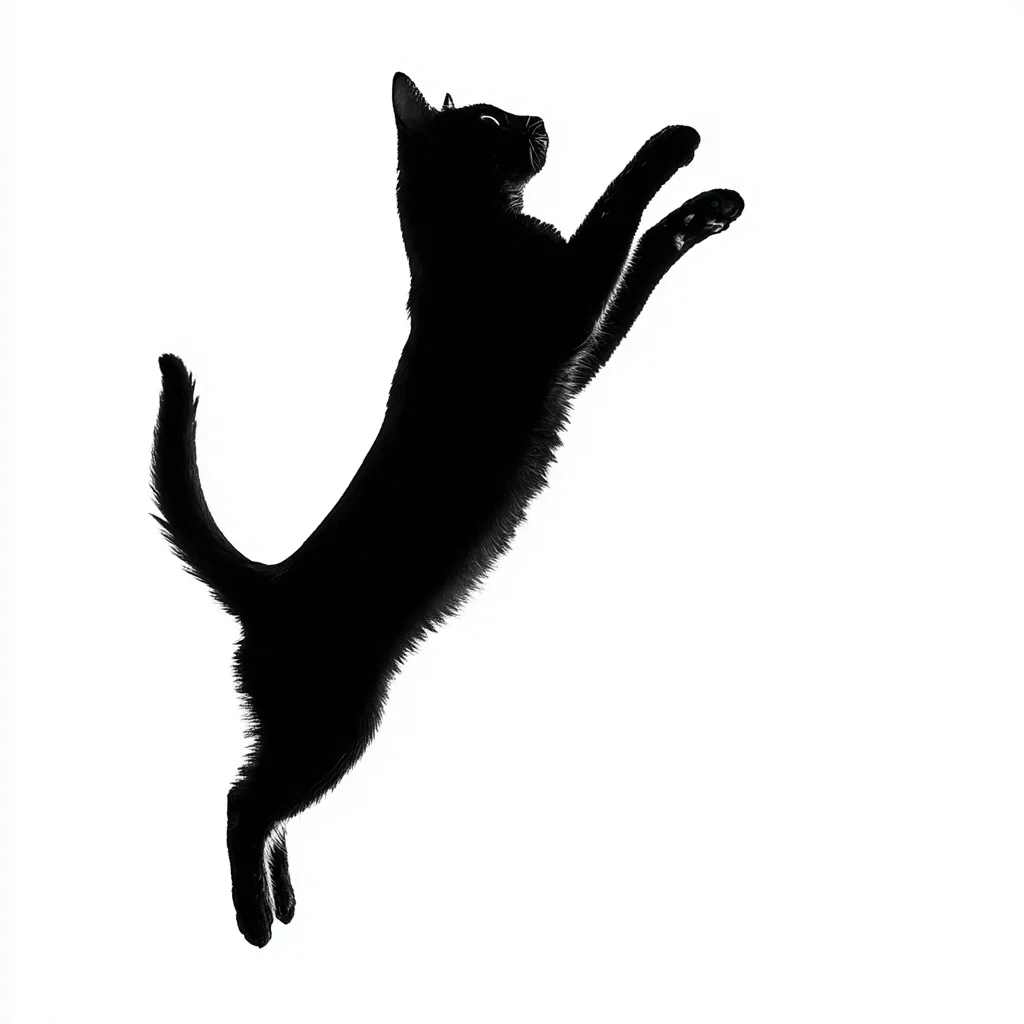 Black Cat Silhouette 62