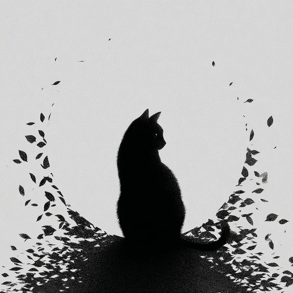 Black Cat Silhouette 63