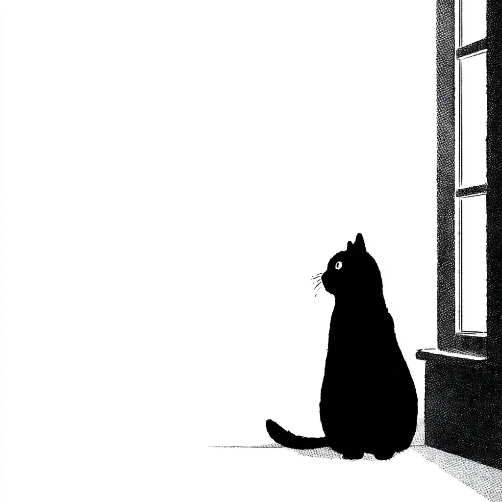 Black Cat Silhouette 66