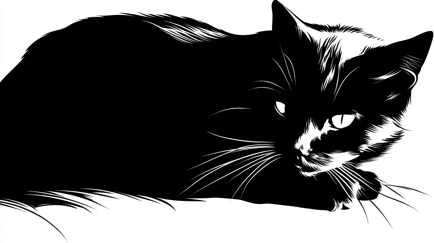 Black Cat Silhouette 67