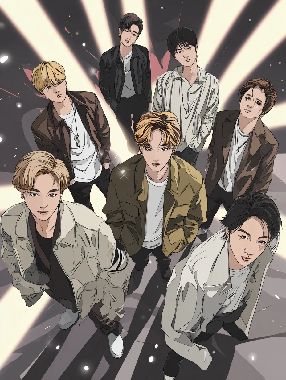 Bts Cute Photo Mobile Wallpaper 9