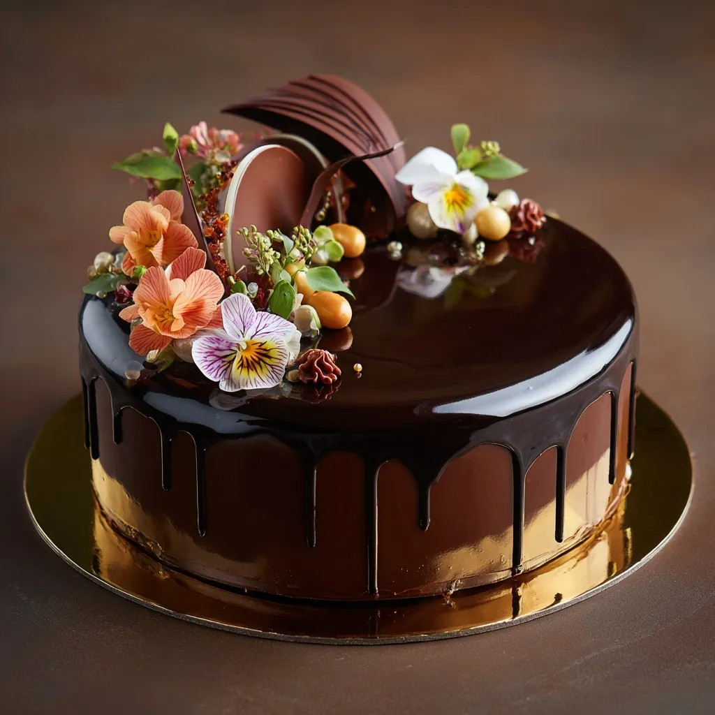 Chocolate Cake Design 5