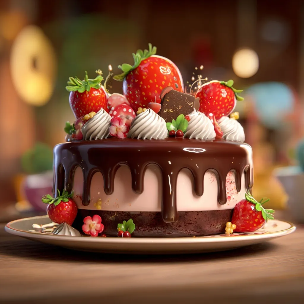 Chocolate Cake Design 32