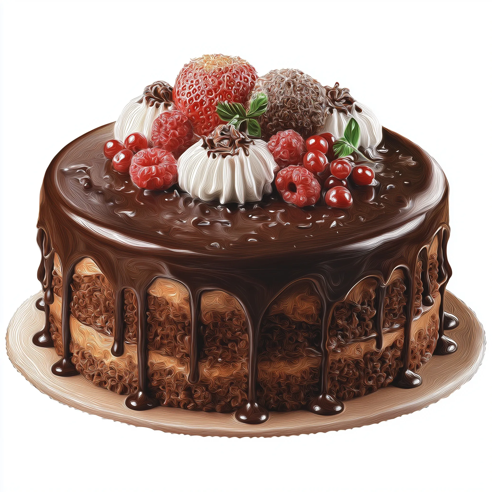 Chocolate Cake Design 35