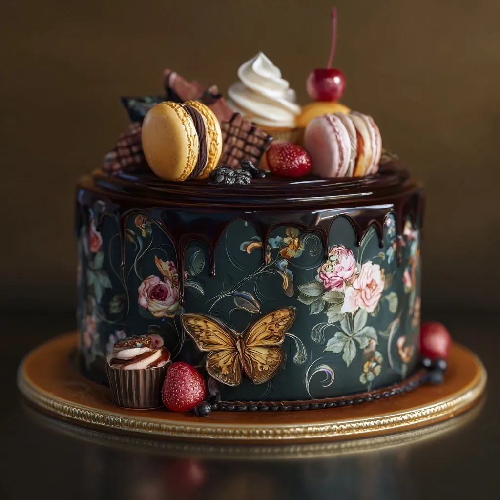 Chocolate Cake Design 41