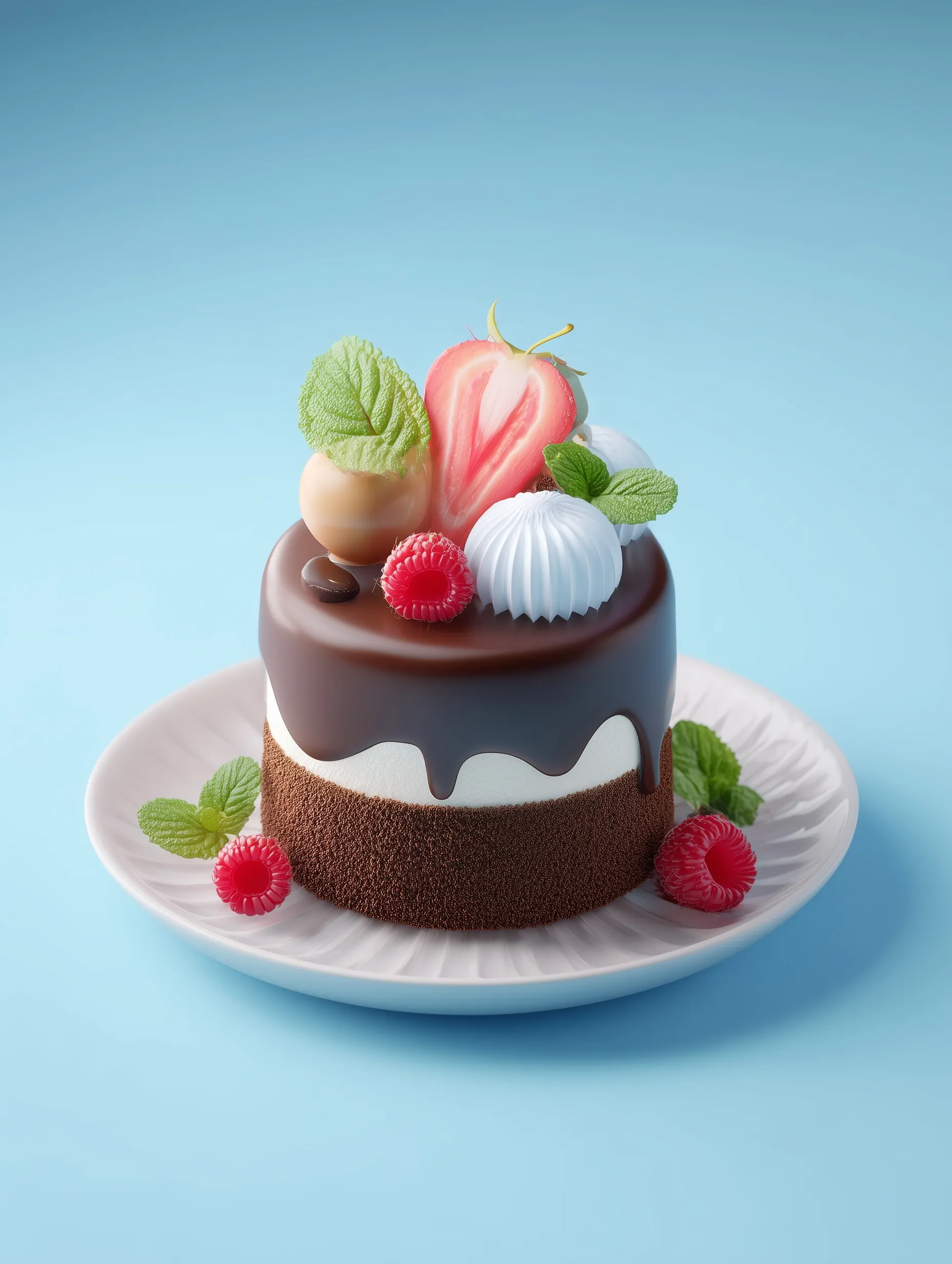 Chocolate Cake Design 56