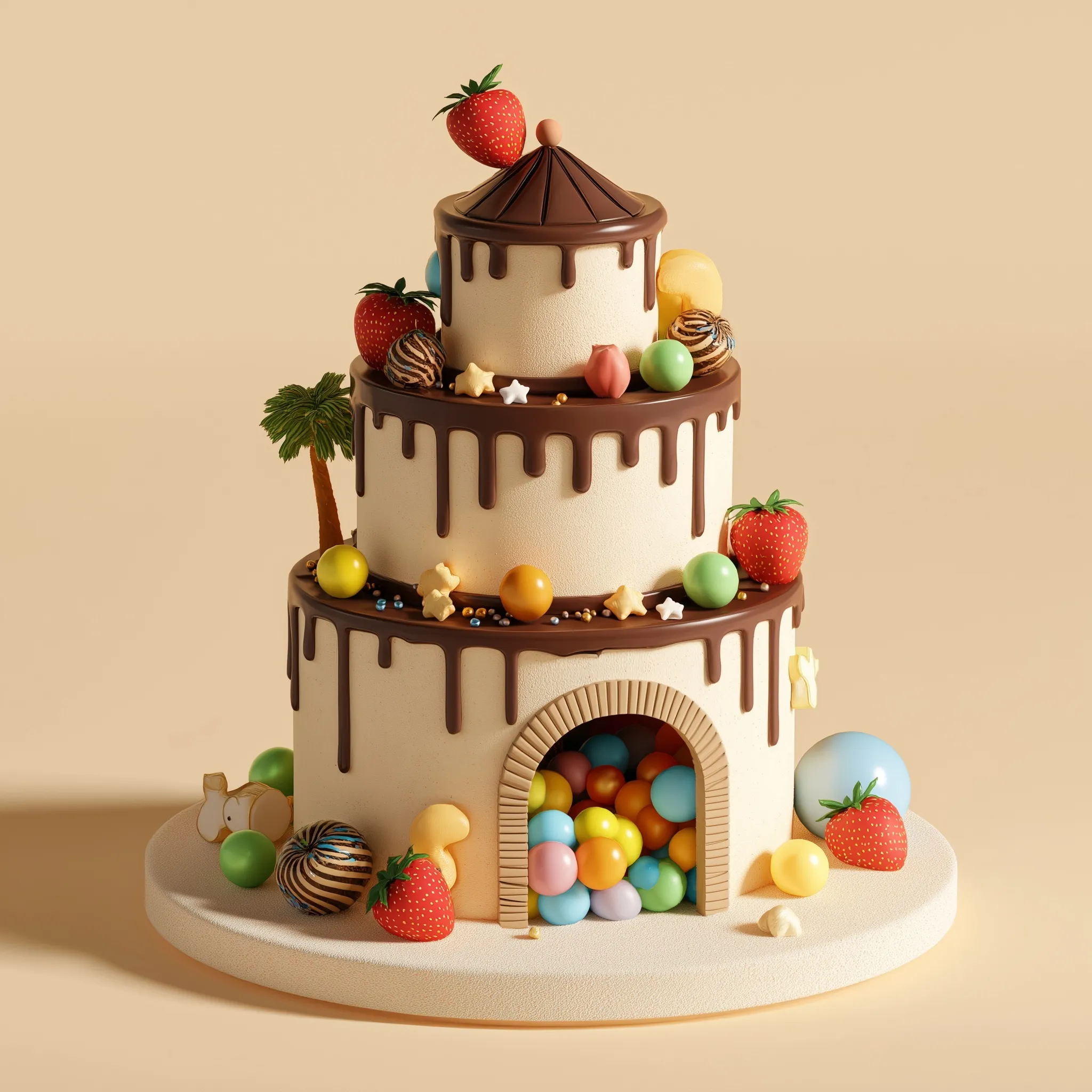 Chocolate Cake Design 70