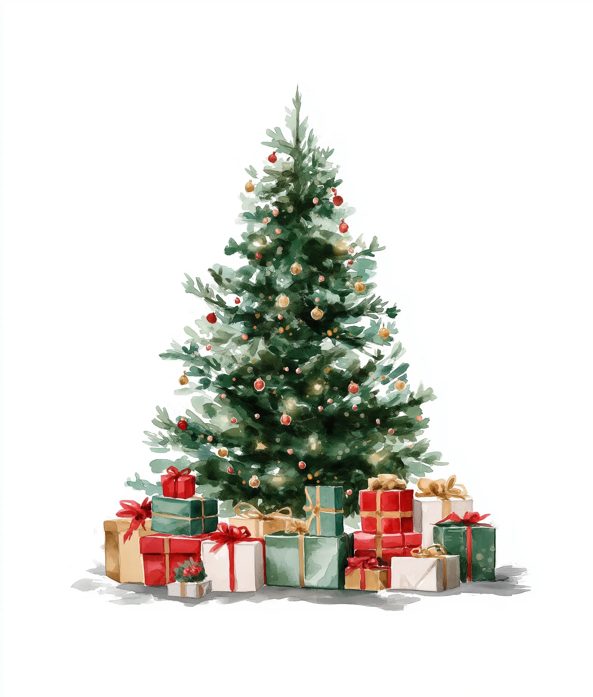 Christmas Tree With Gifts 2