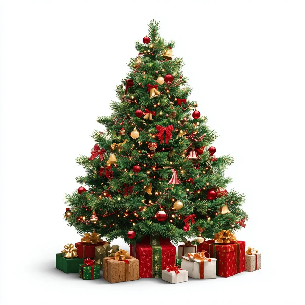 Christmas Tree With Gifts 5