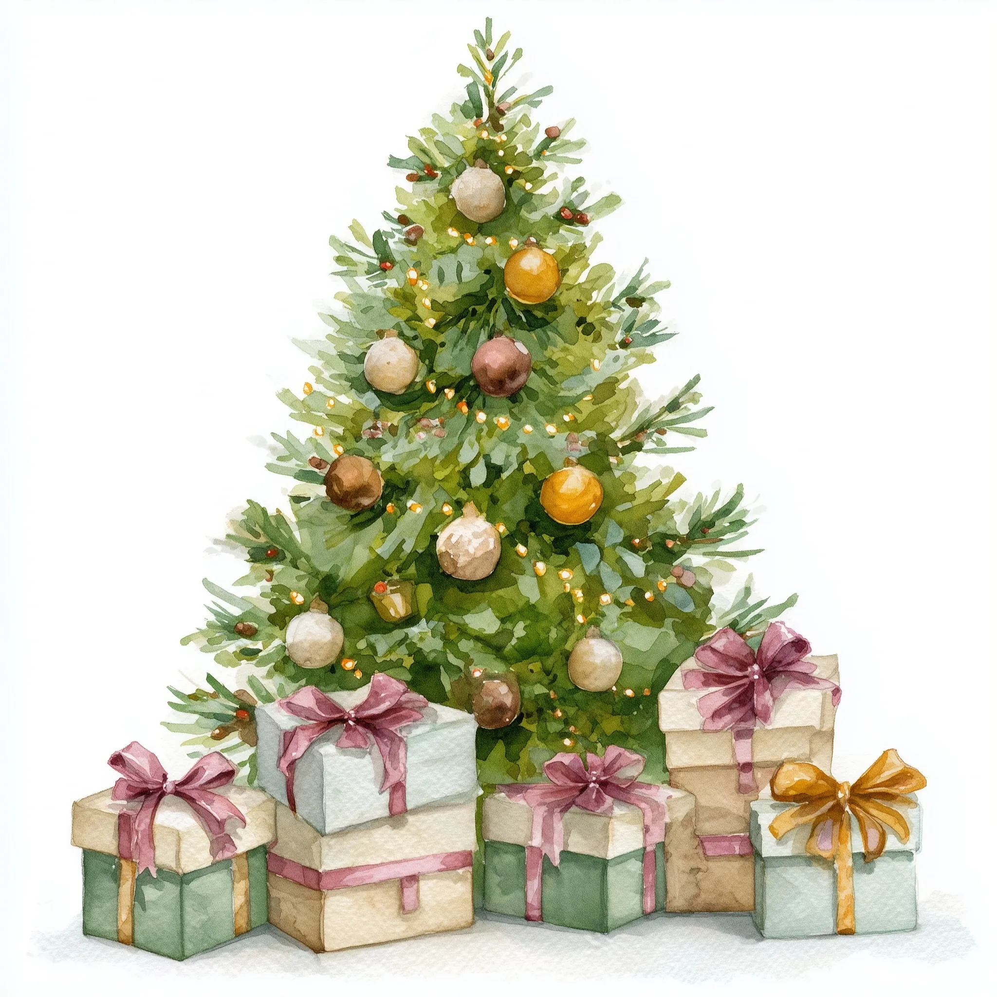 Christmas Tree With Gifts 12