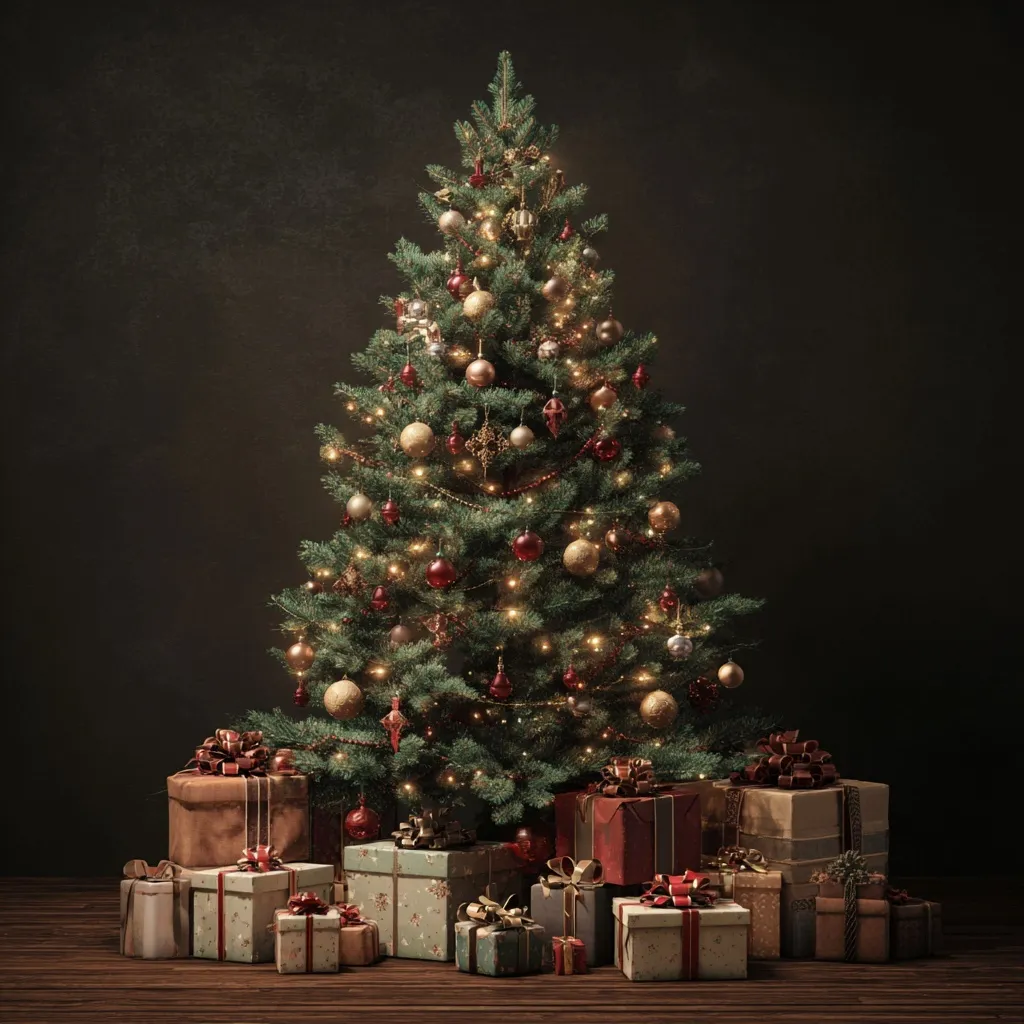 Christmas Tree With Gifts 19