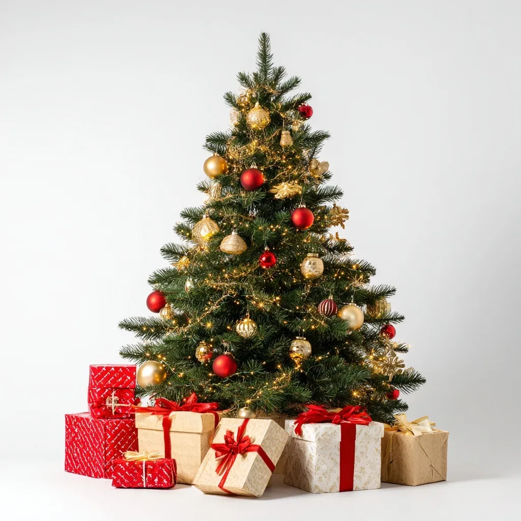 Christmas Tree With Gifts 21
