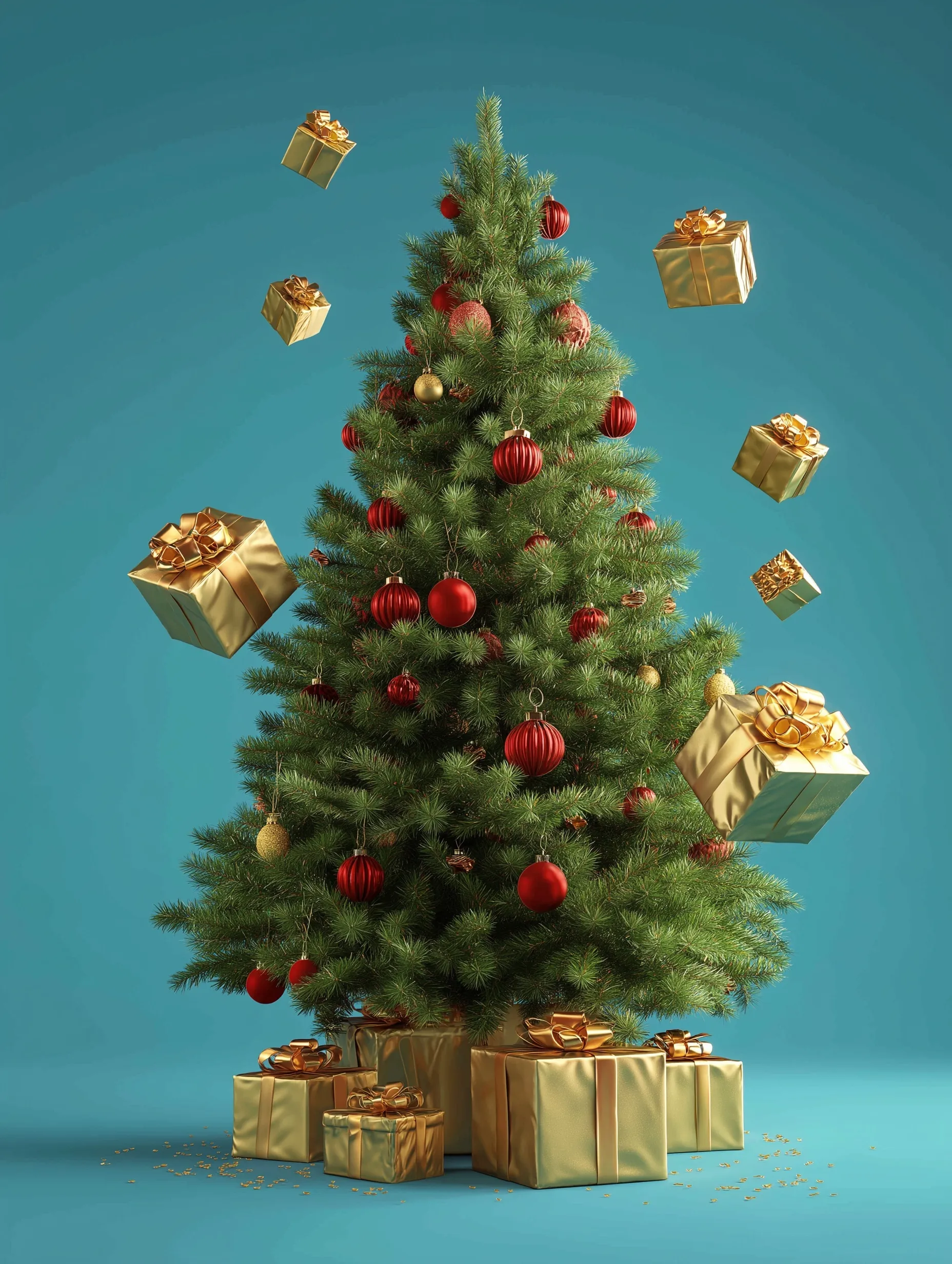 Christmas Tree With Gifts 27