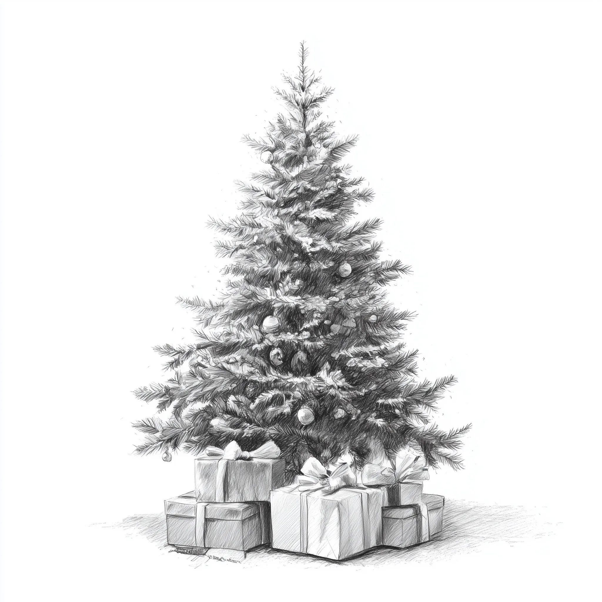 Christmas Tree With Gifts 40