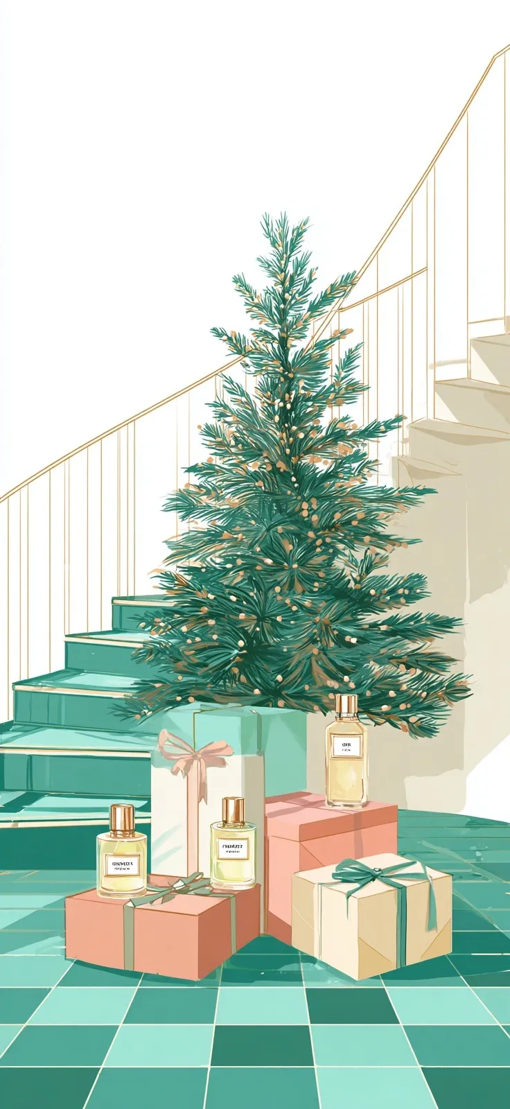 Christmas Tree With Gifts 43