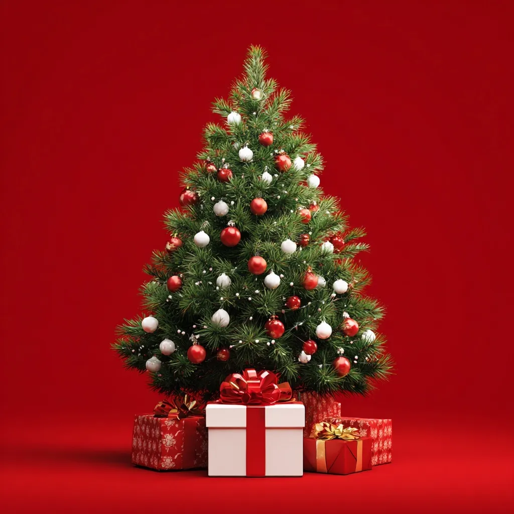 Christmas Tree With Gifts 44