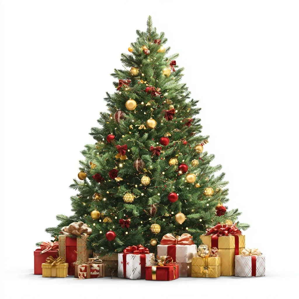 Christmas Tree With Gifts 48