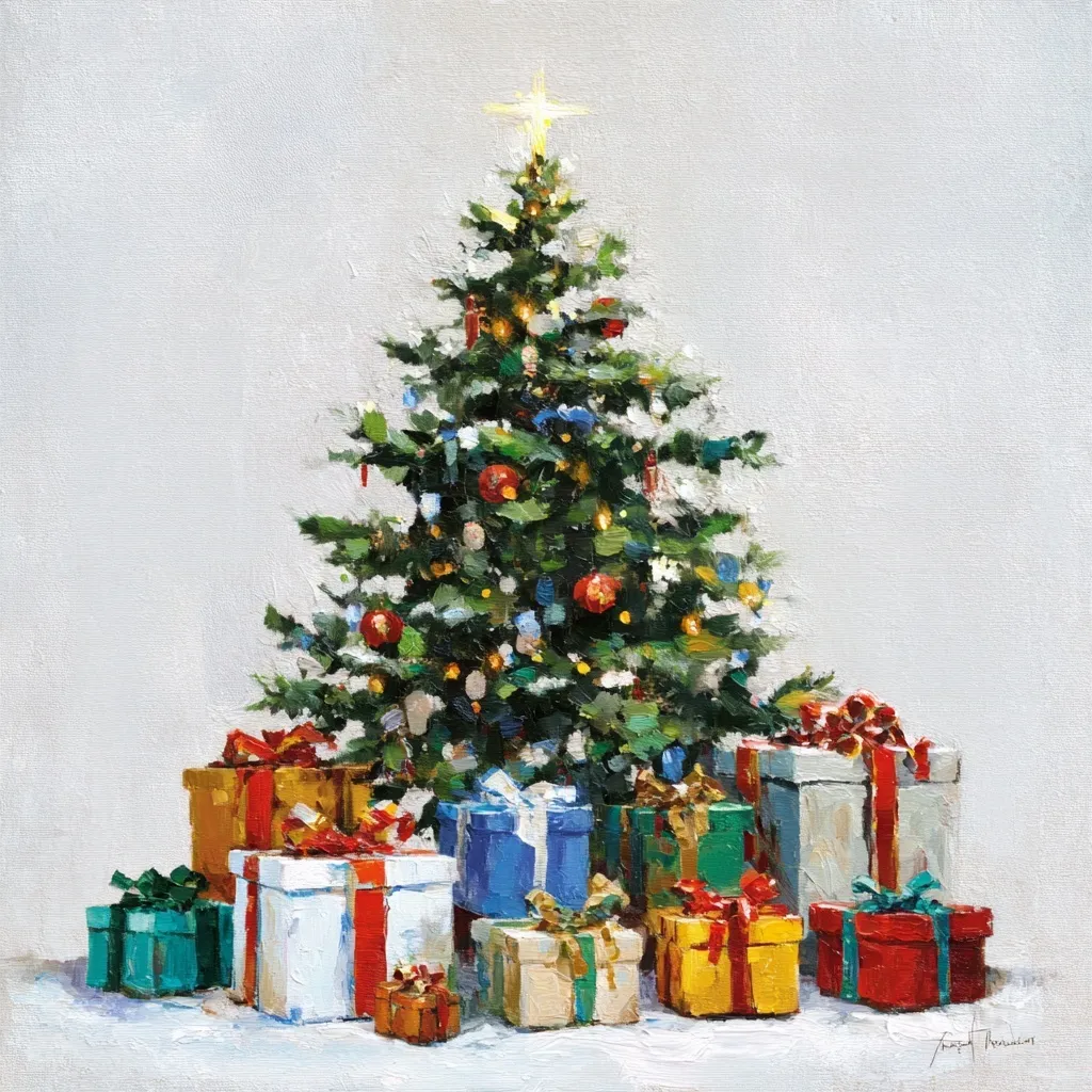 Christmas Tree With Gifts 49