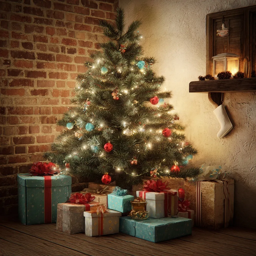 Christmas Tree With Gifts 53