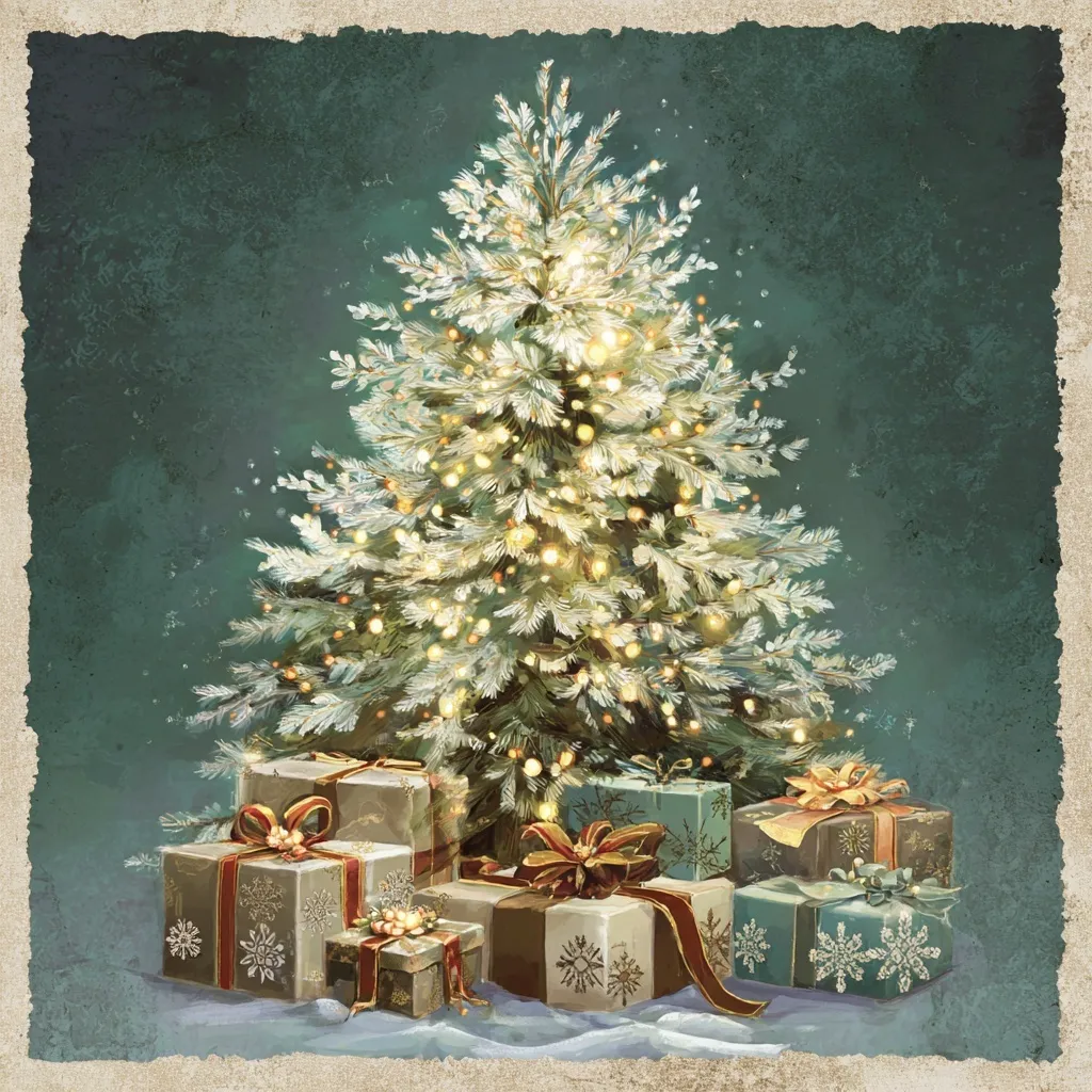 Christmas Tree With Gifts 54