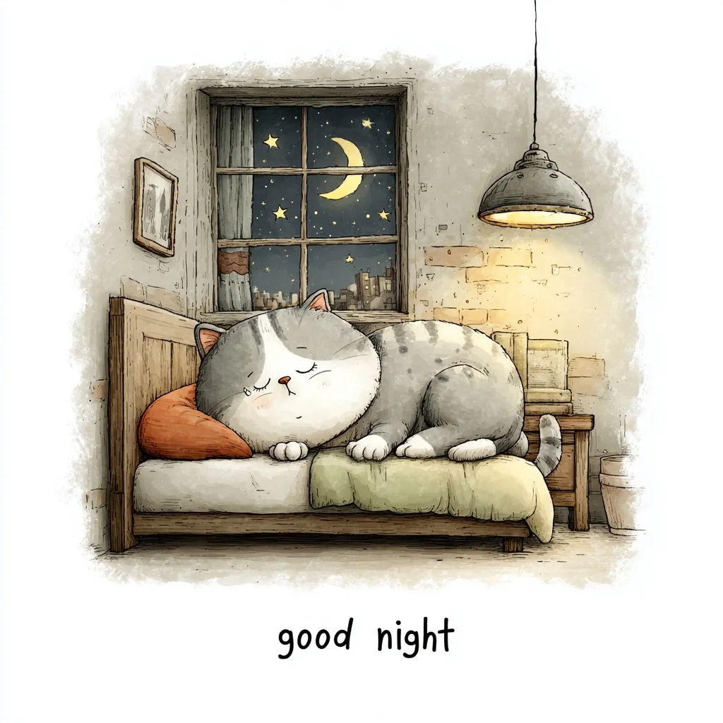 Cute Good Night Gn 19