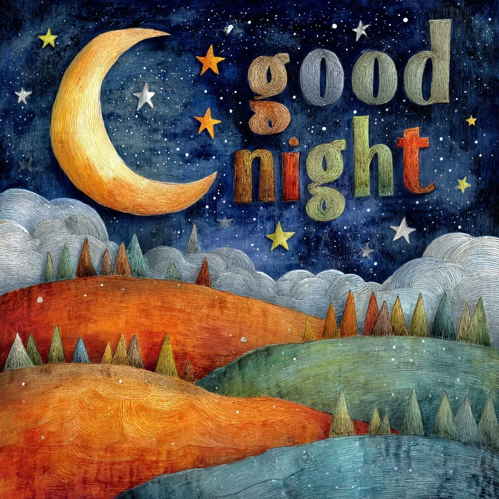 Cute Good Night Gn 80