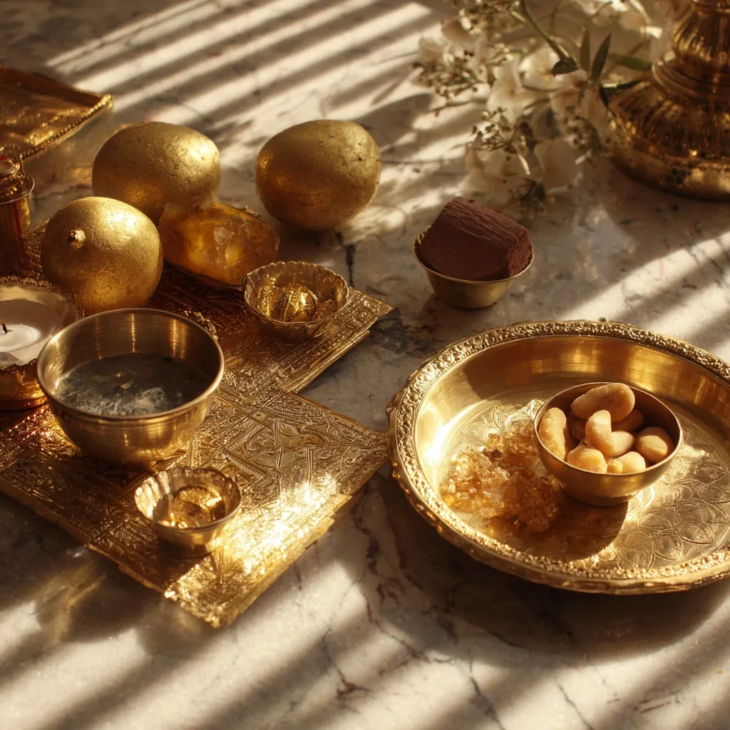 Diwali Gold Aesthetic Decoration 5