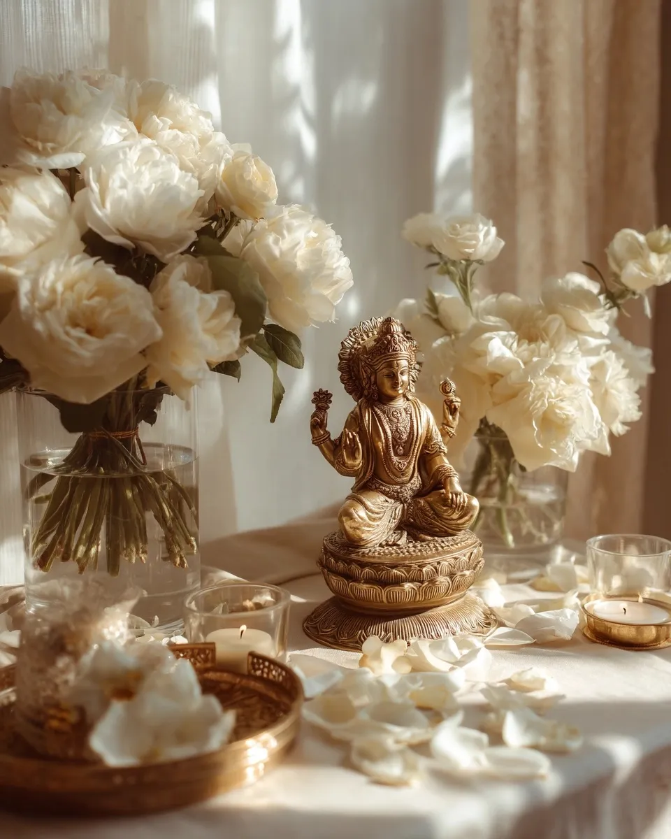 Diwali Gold Aesthetic Decoration 13