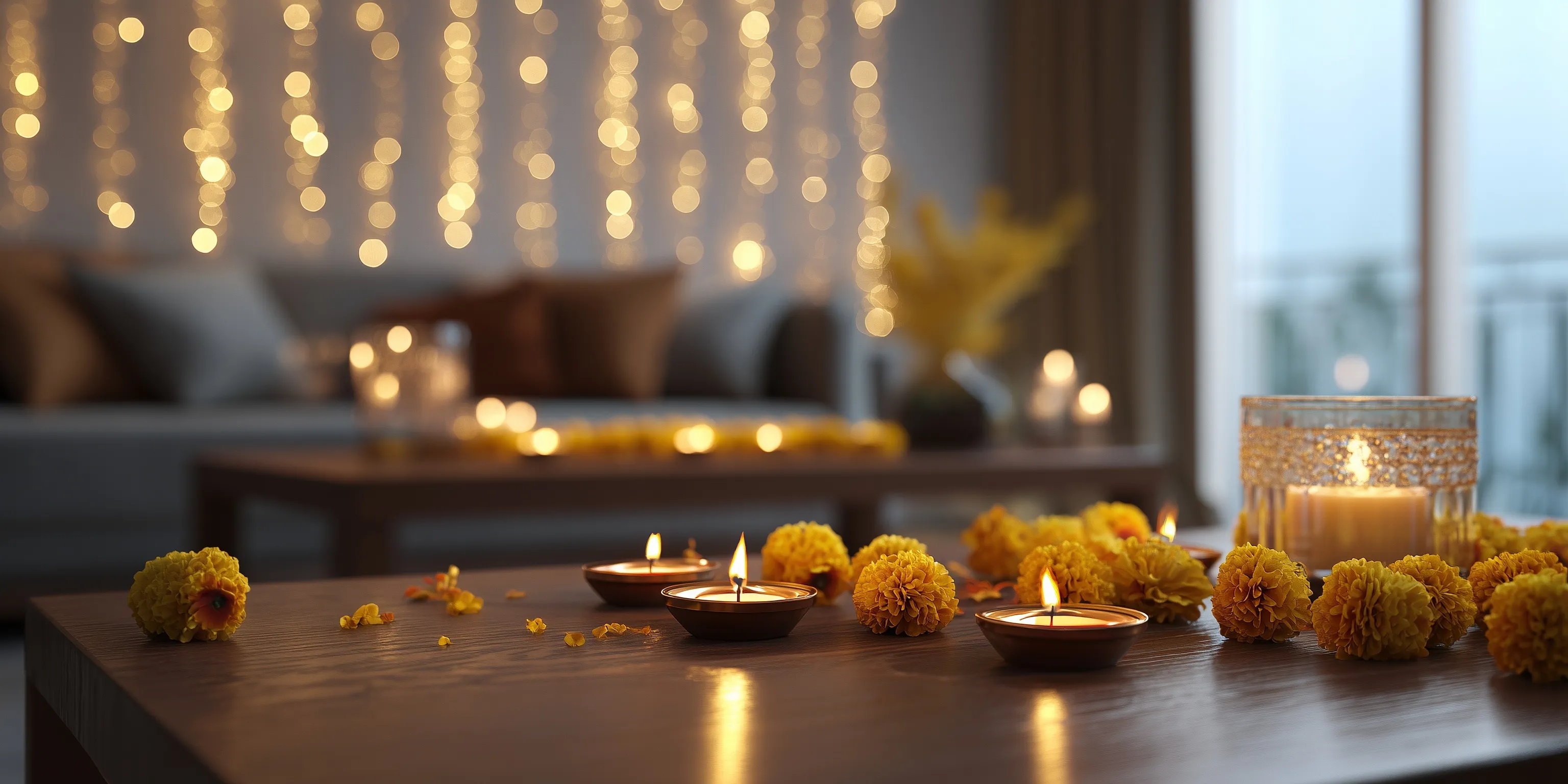 Diwali Gold Aesthetic Decoration 20
