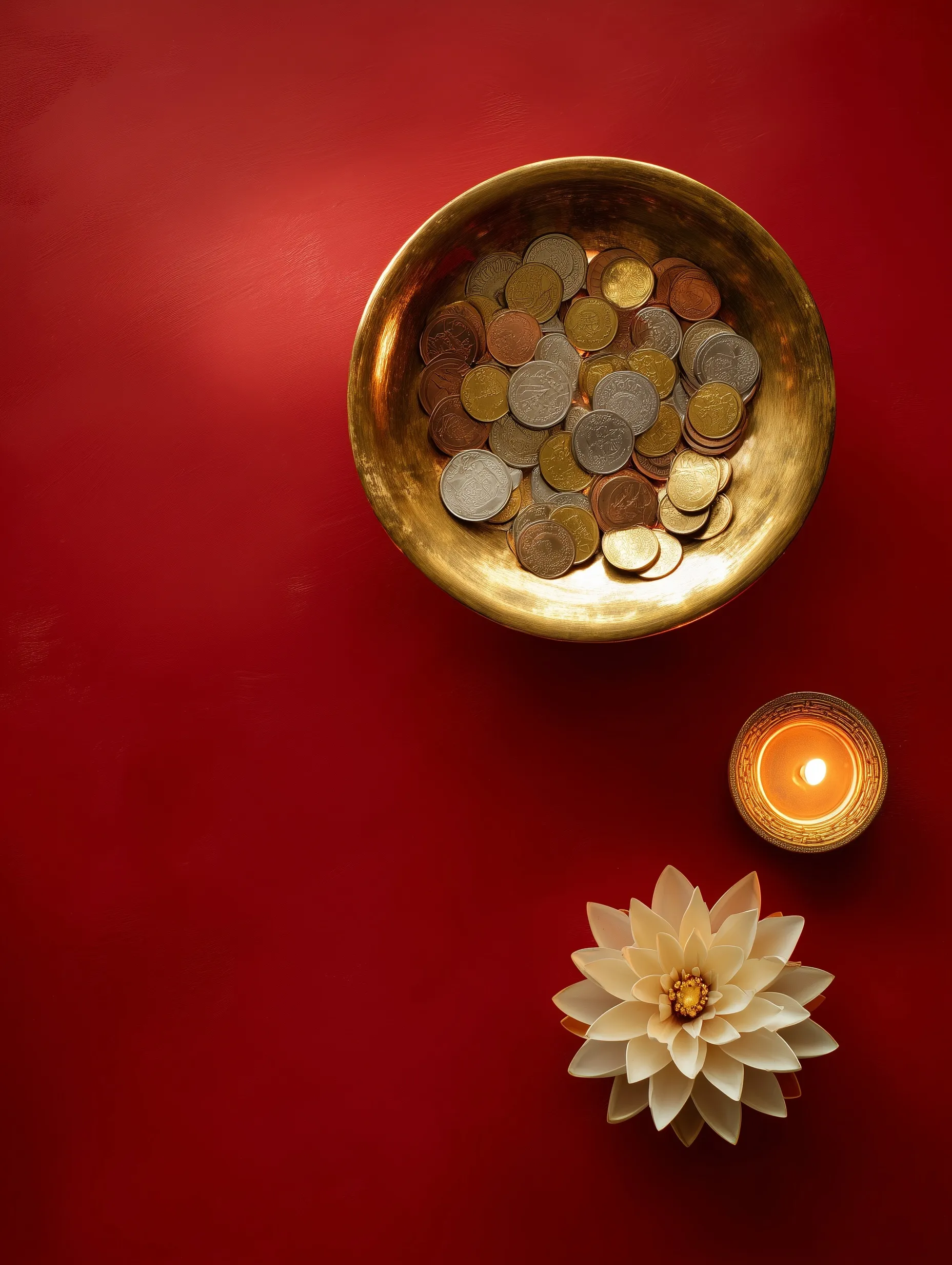 Diwali Gold Aesthetic Decoration 21
