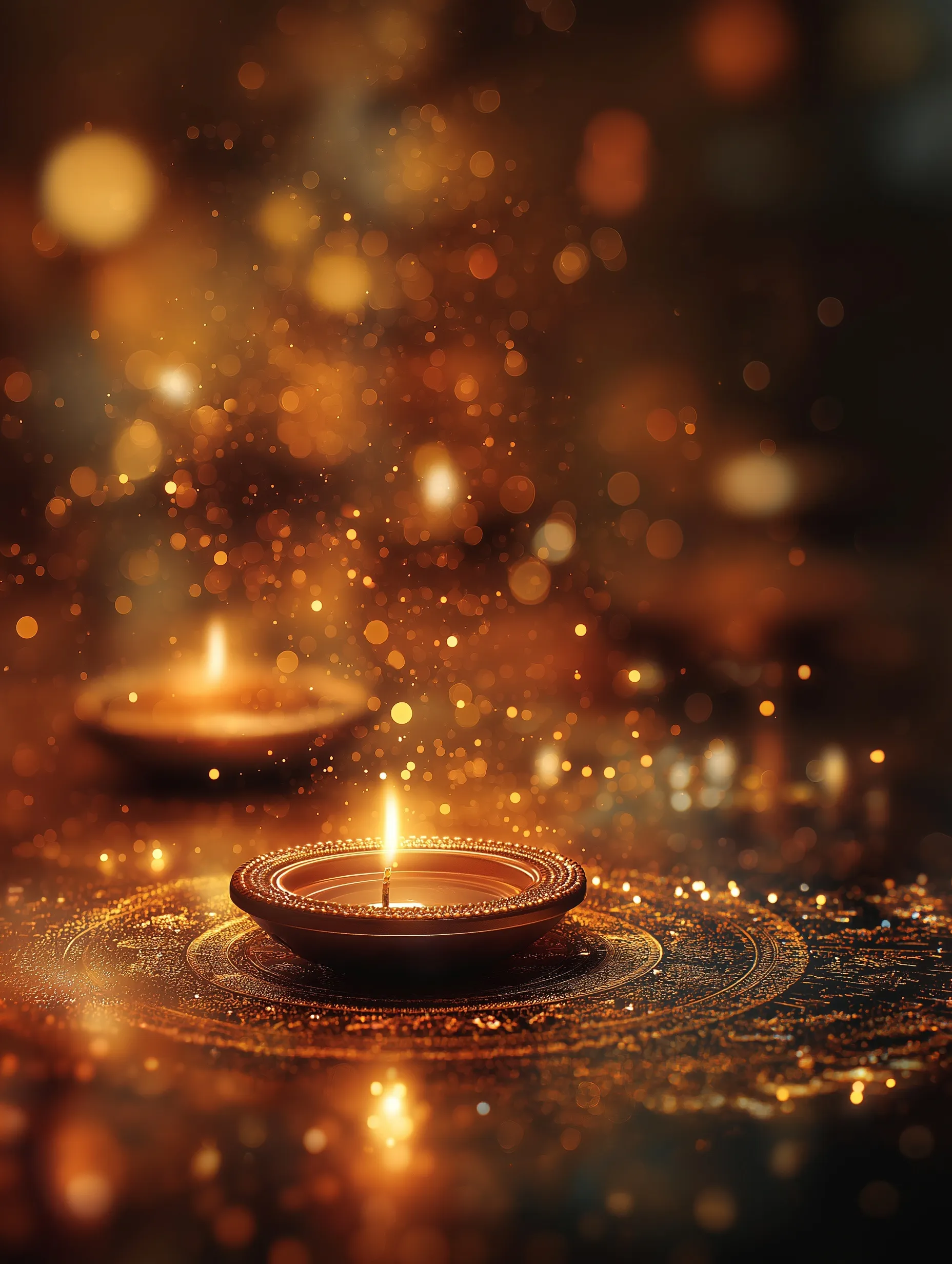 Diwali Gold Aesthetic Decoration 30
