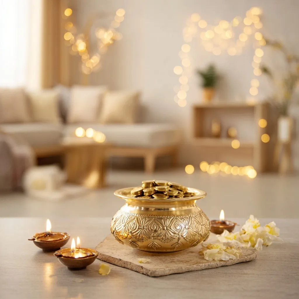 Diwali Gold Aesthetic Decoration 35