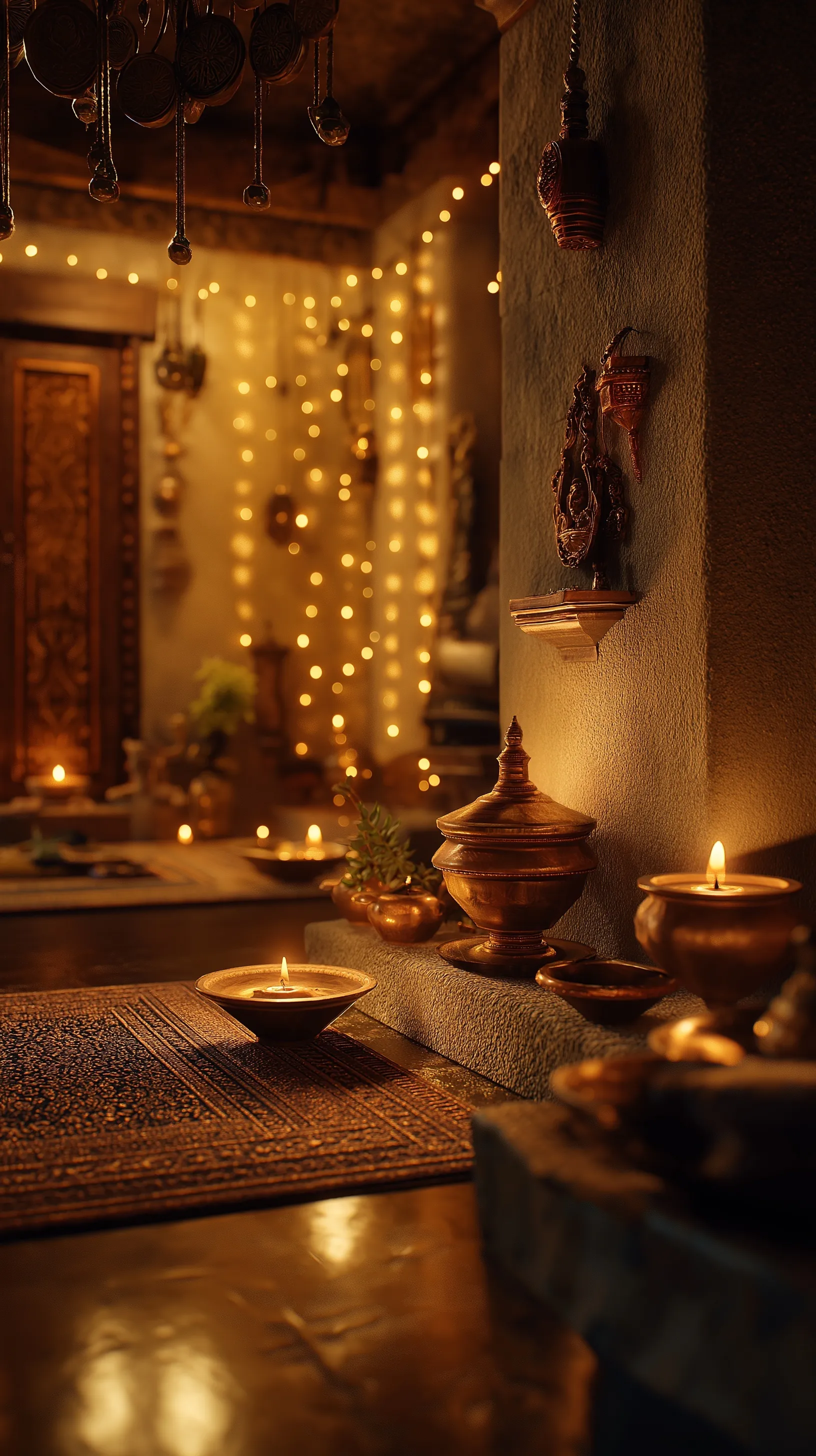 Diwali Gold Aesthetic Decoration 50