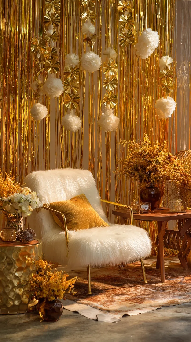 Diwali Gold Aesthetic Decoration 51