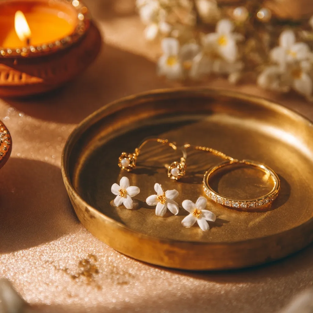Diwali Gold Aesthetic Decoration 71