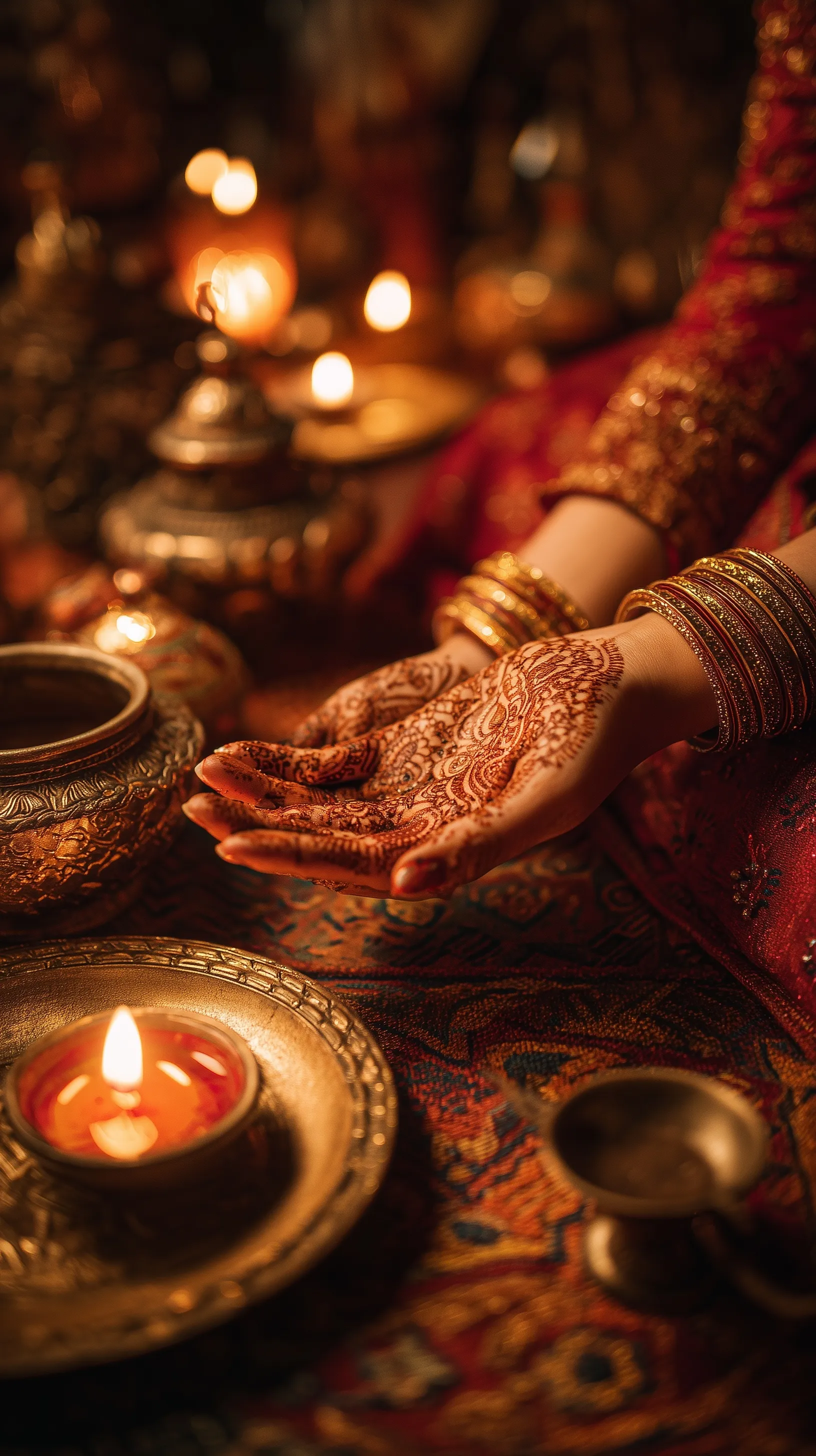 Diwali Gold Aesthetic Decoration 72