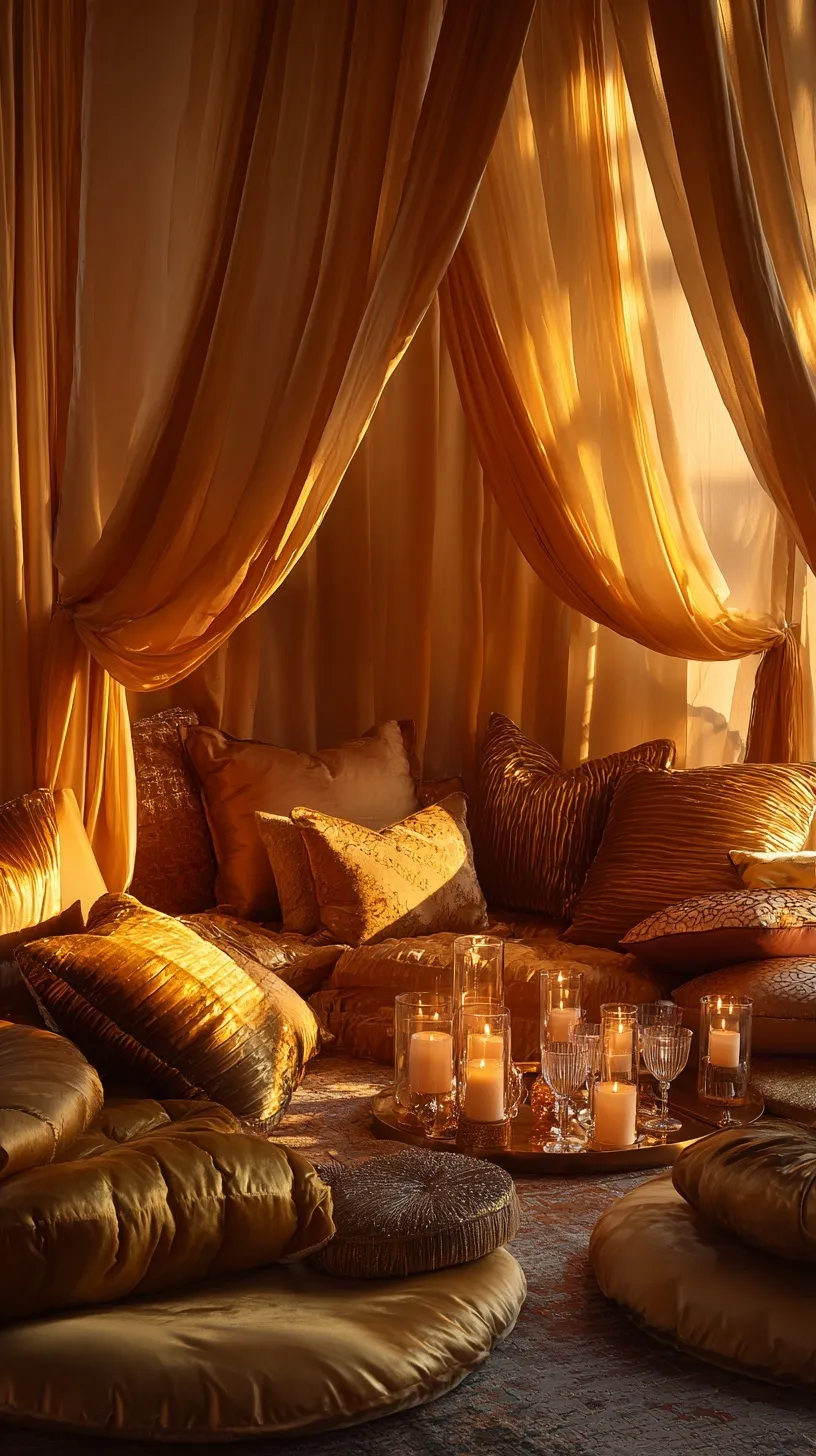 Diwali Gold Aesthetic Decoration 74