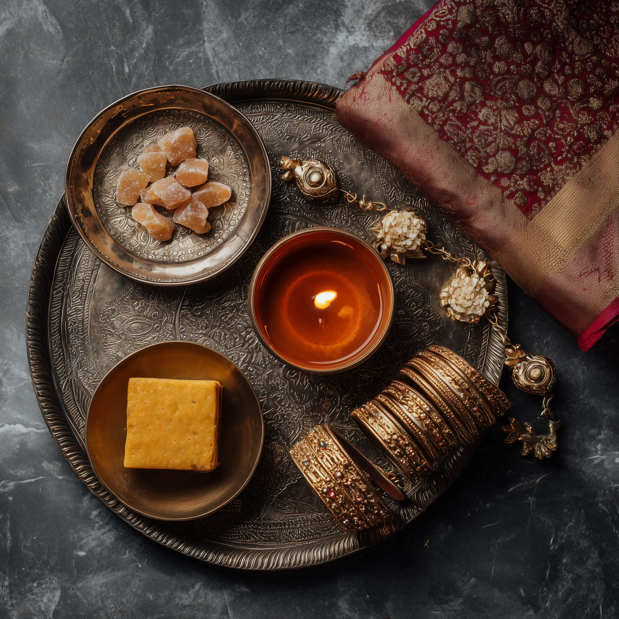 Diwali Gold Aesthetic Decoration 75