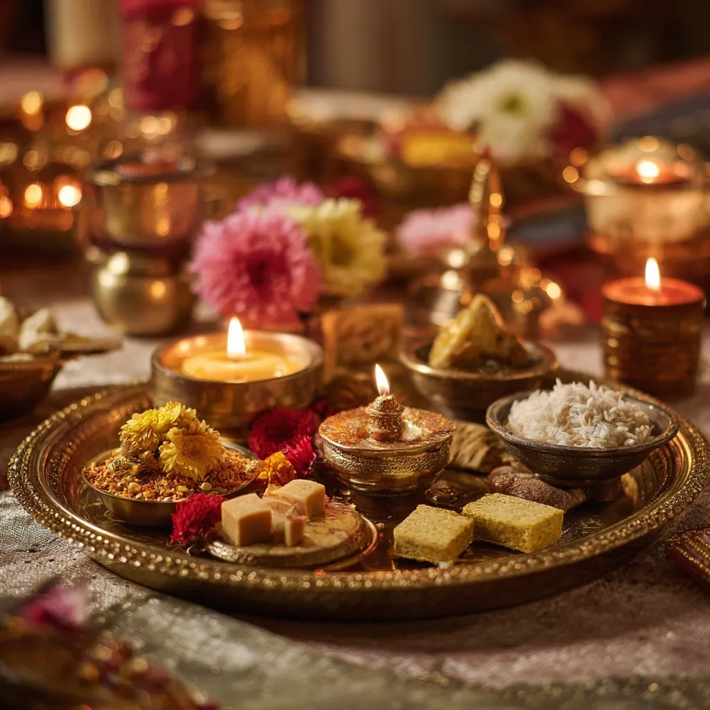 Diwali Gold Aesthetic Decoration 78