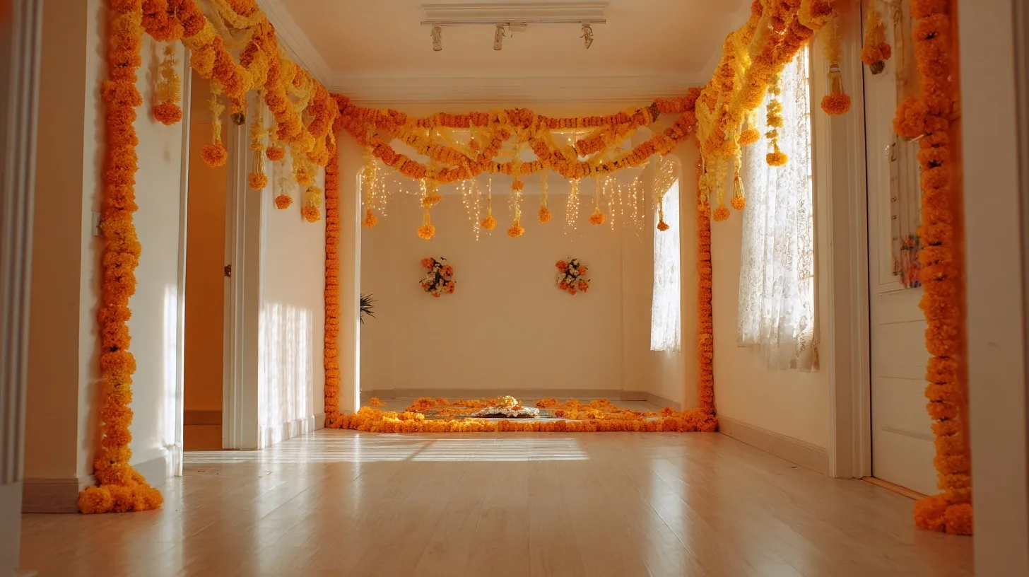 Diwali Gold Aesthetic Decoration 88
